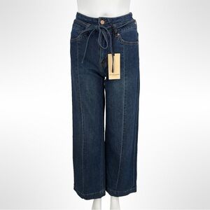 NWT Scotch and Soda, Amsterdam, Blue Wide-Leg Jeans size 0/25 wide leg